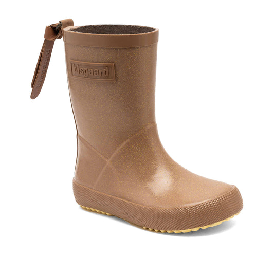 BISGAARD FASHION brown glitter Bottes de Pluie