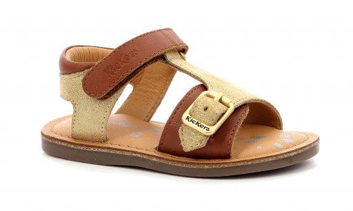 Sandales / Nu Pieds 29 KICKERS DIAZZ Camel Or Sandales Nu Pieds 3616430966860