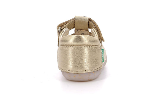 Babies/Salomés KICKERS SUSHY Champagne Premarche Salomés