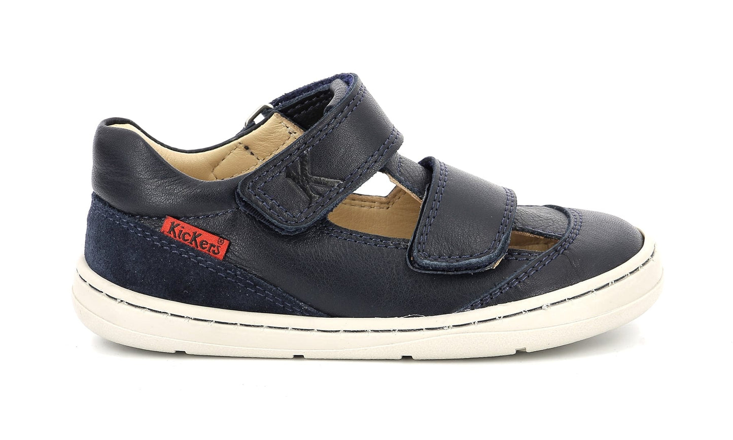 Babies/Salomés KICKERS KICKBLOOM marine Chaussures Basses/Baskets/Sneakers Barefoot