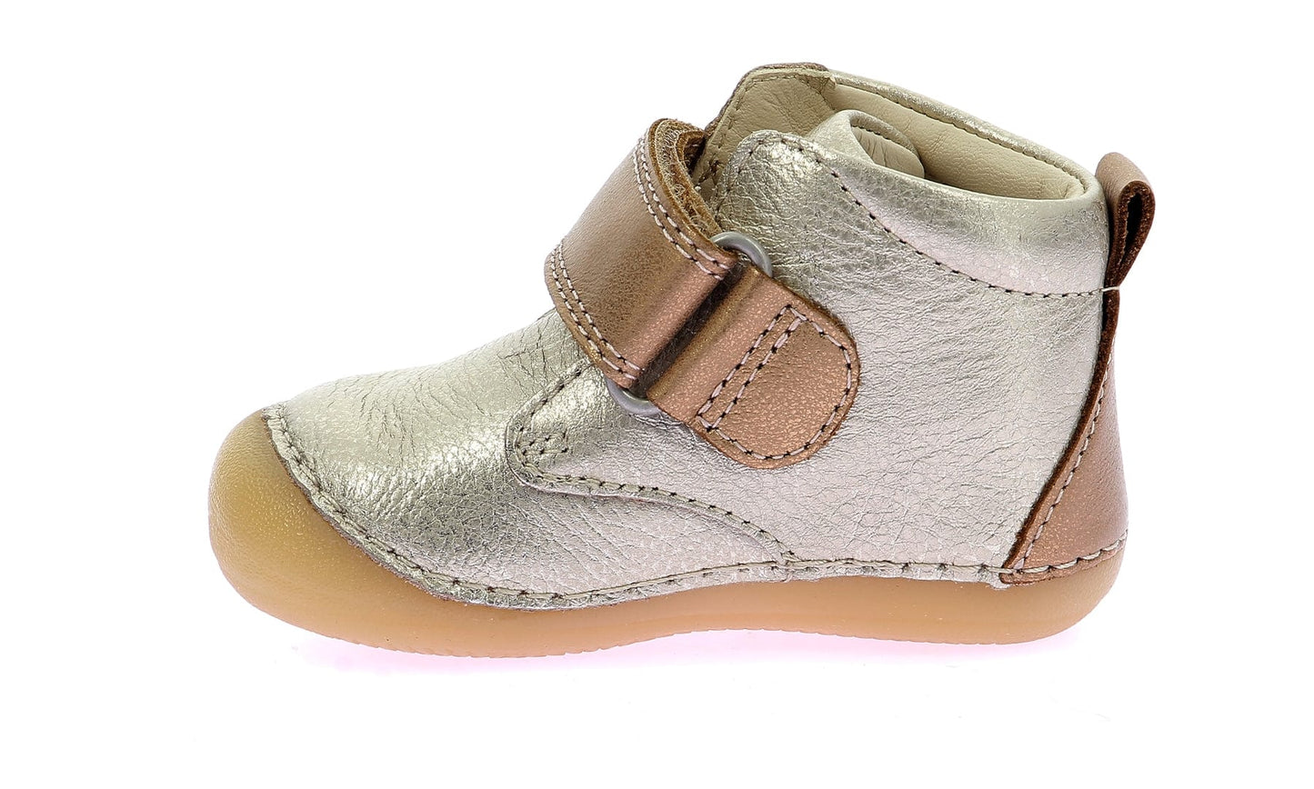Pré marche KICKERS SABIO Beige Nuage bottillons premarche