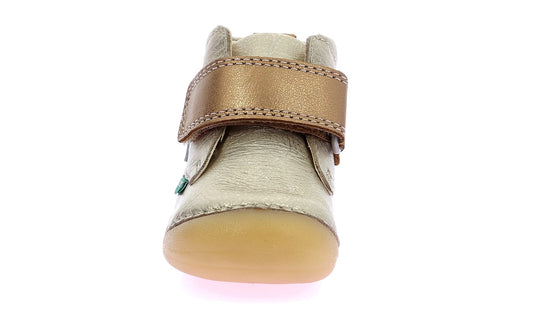 Pré marche KICKERS SABIO Beige Nuage bottillons premarche