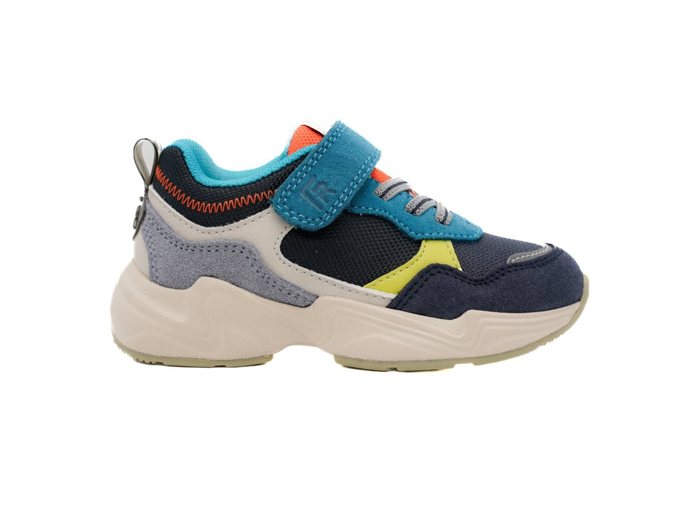 Franco Romagnoli 9916 Velours denim Baskets