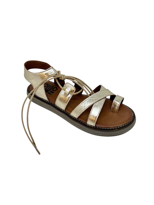 Sandales / Nu Pieds adulte BUENO 6603 Platine Bronze nu-pieds sandales