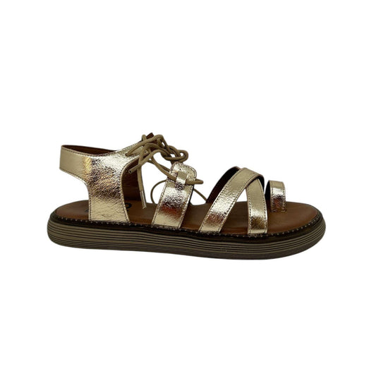 Sandales / Nu Pieds adulte BUENO 6603 Platine Bronze nu-pieds sandales