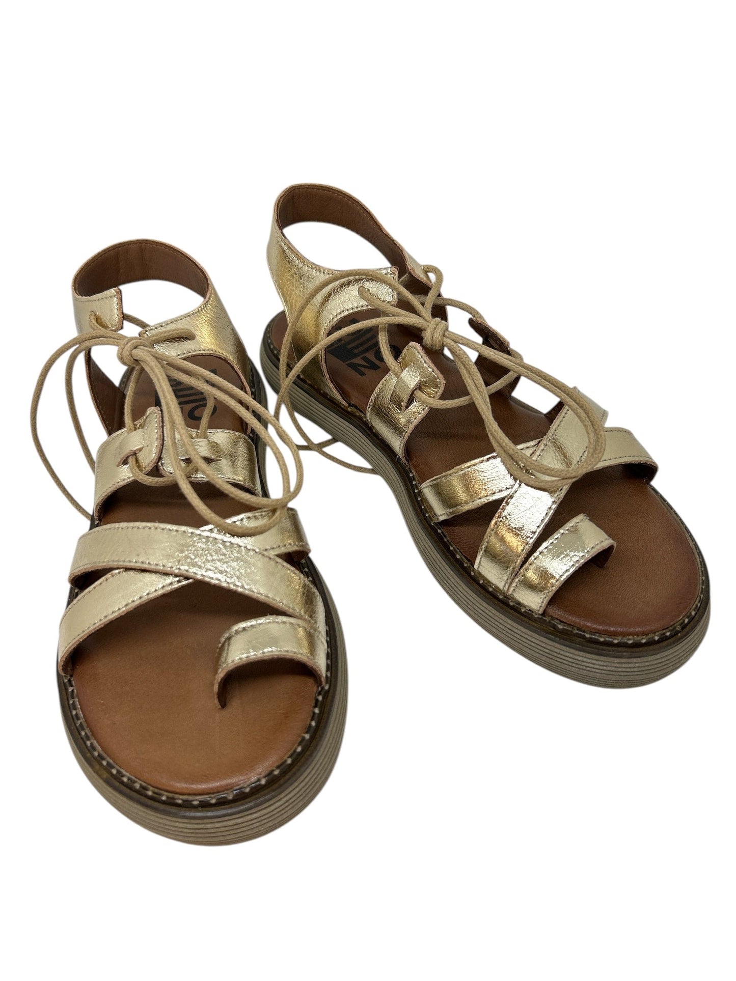 Sandales / Nu Pieds adulte BUENO 6603 Platine Bronze nu-pieds sandales