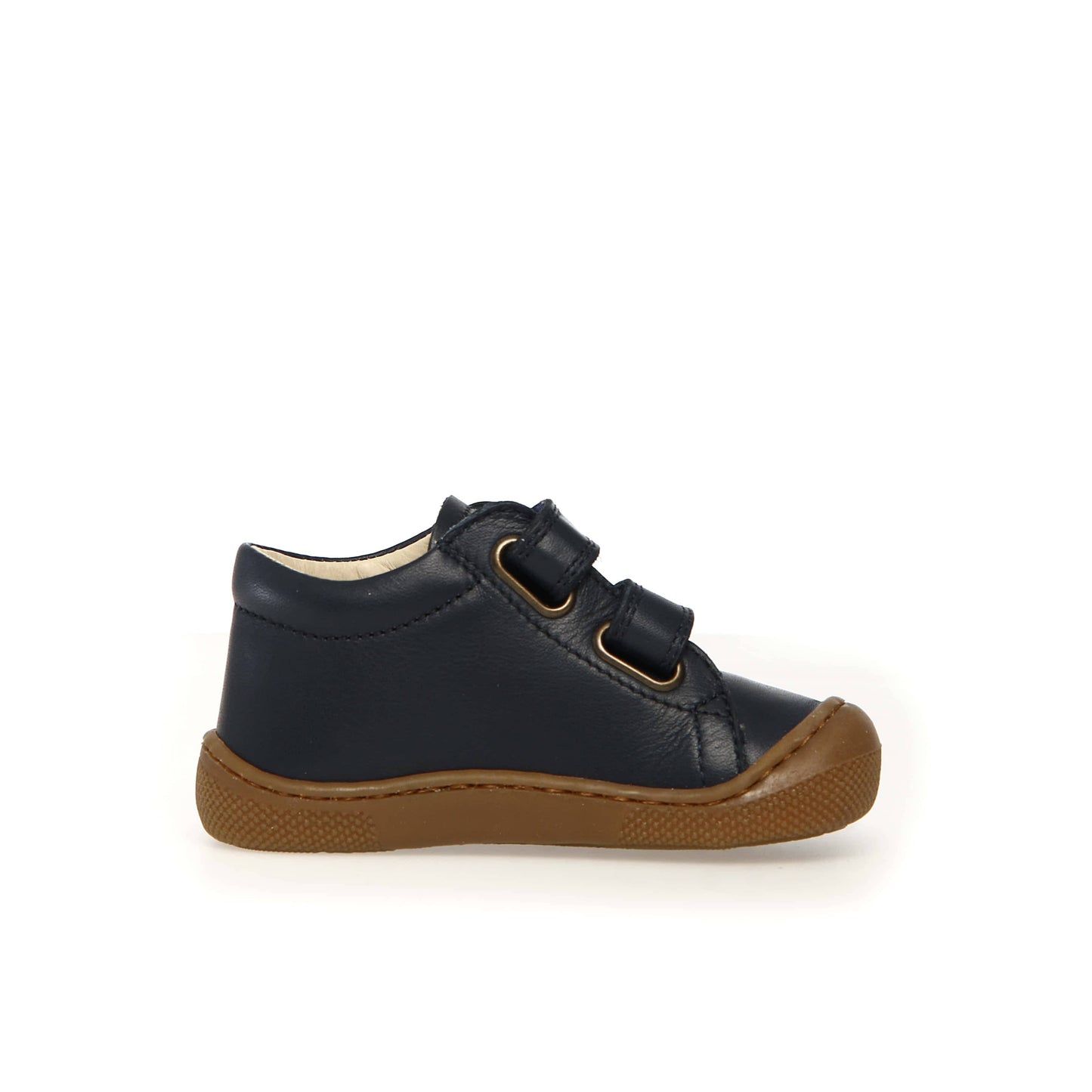 Pré marche NATURINO AMUR Velcro Navy chaussures bottillons Barefoot