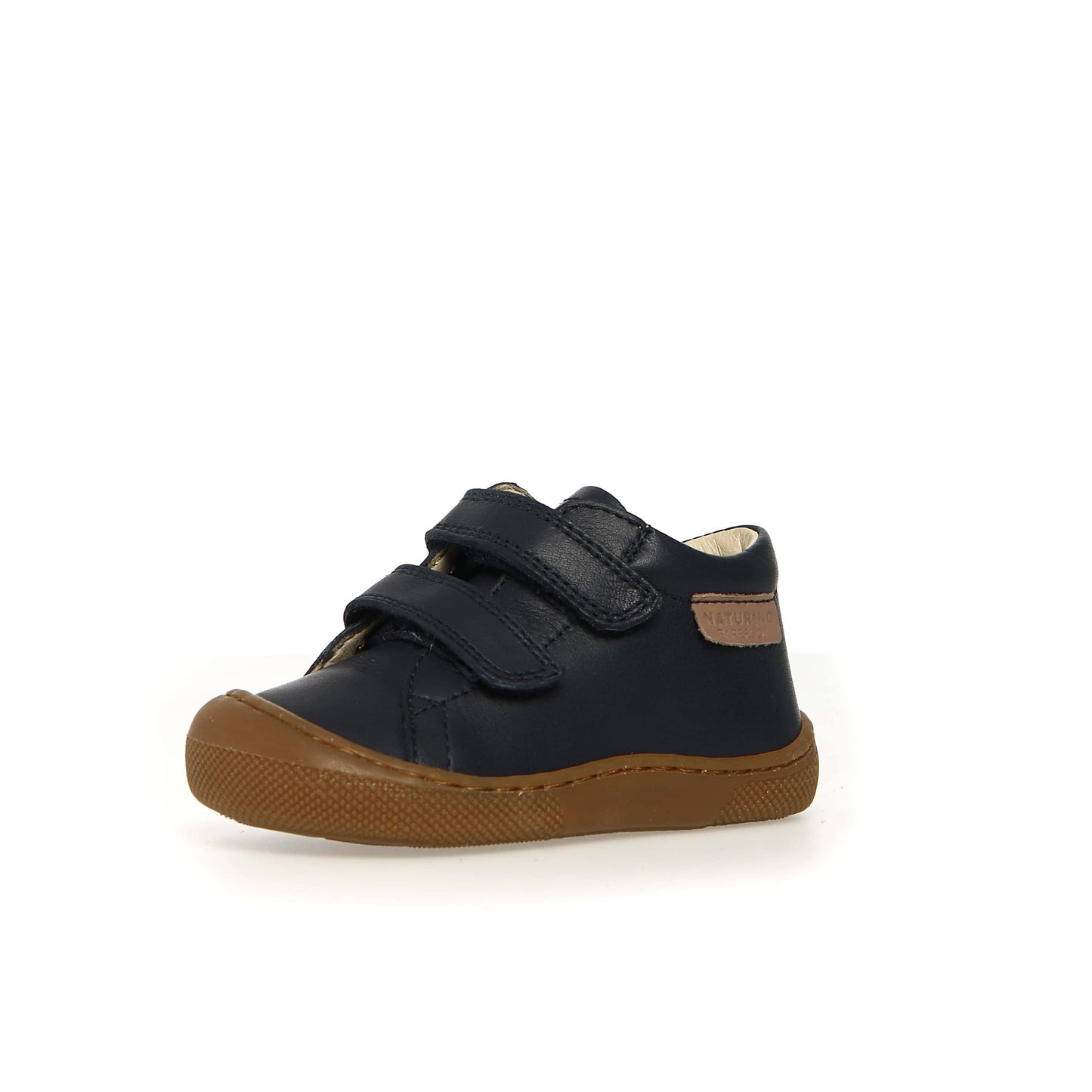 Pré marche NATURINO AMUR Velcro Navy chaussures bottillons Barefoot