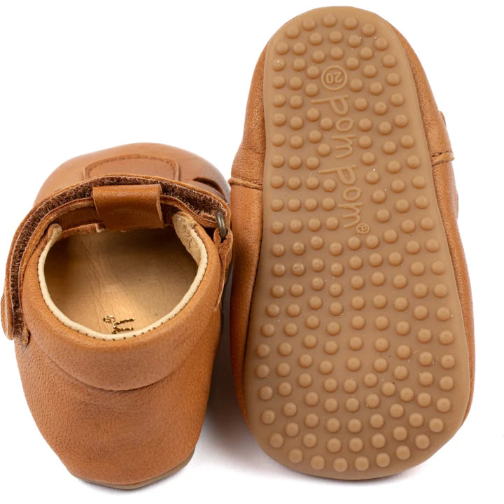 POM POM BEGINNERS BALLERINE Camel Chaussons Prémarche
