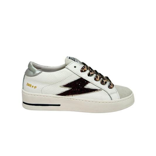 Sneakers/Baskets adulte SMR Semerdjian MAYA Blanc Bordeaux Sneakers Baskets adulte