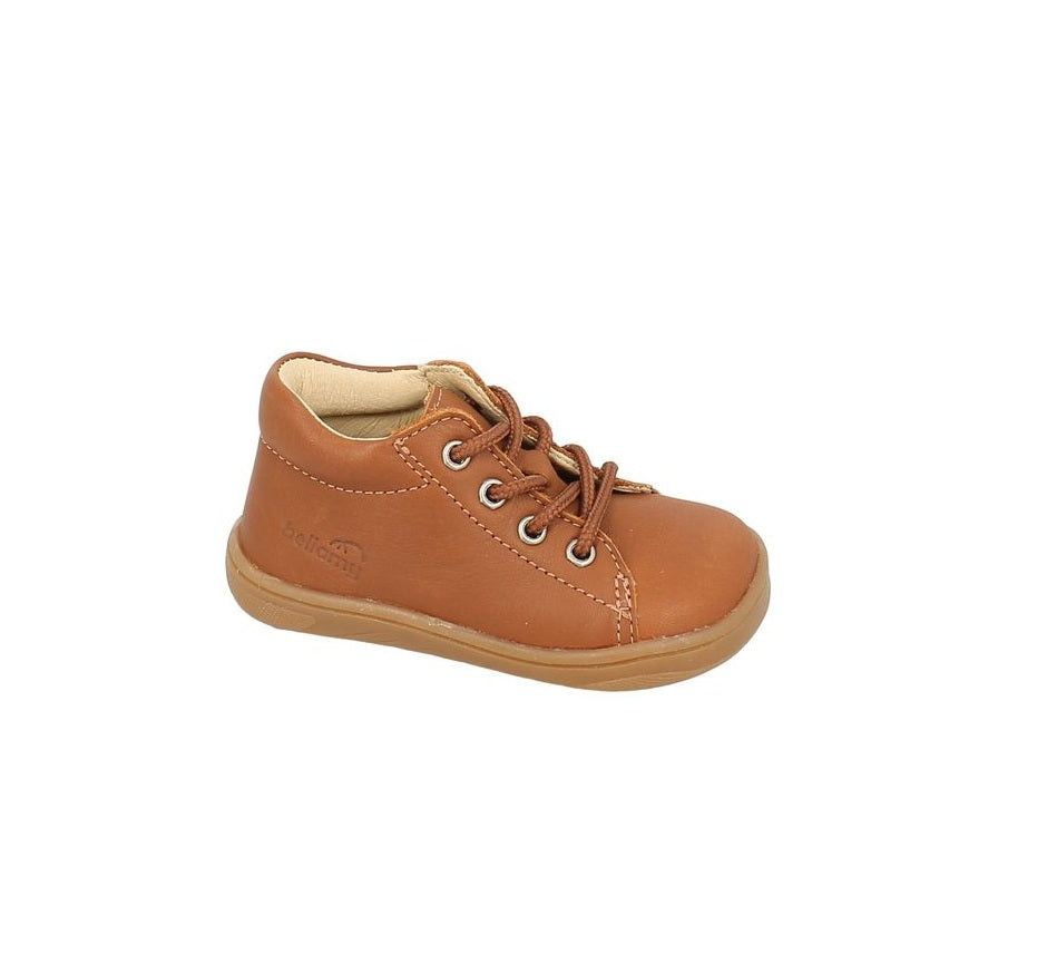 BELLAMY COLIN Camel Bottillons Premiers Pas Barefoot