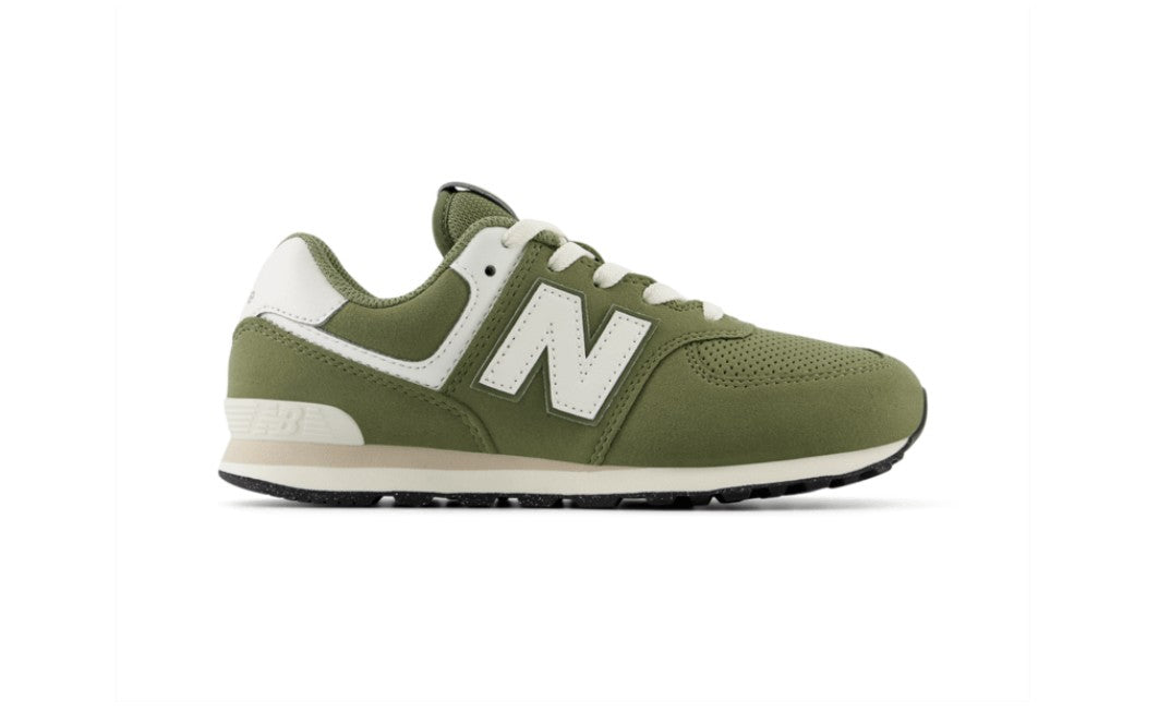 NEW BALANCE GC574 GCE Kaki Chaussures Basses Baskets Sneakers