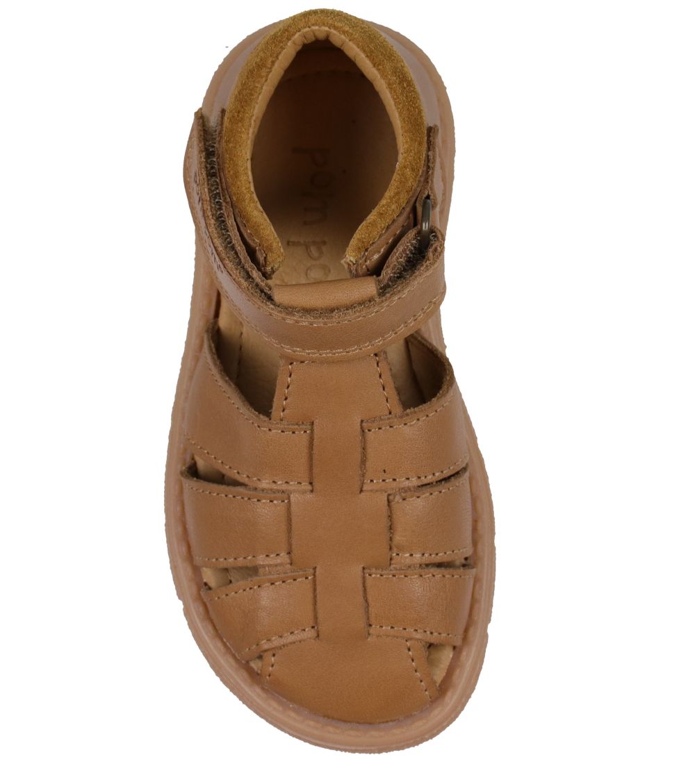 POM POM CLASSIC SANDAL VL Camel Sandales Nu-pieds