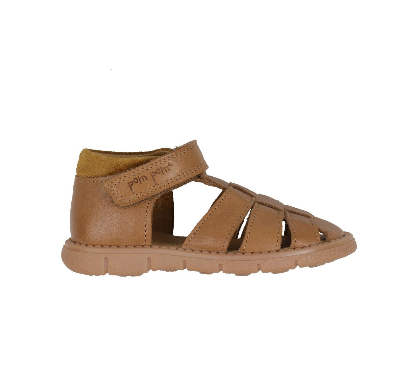 POM POM CLASSIC SANDAL VL Camel Sandales Nu-pieds