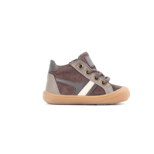 PINOCCHIO F1065 Gris Brown Bottillons Premiers pas