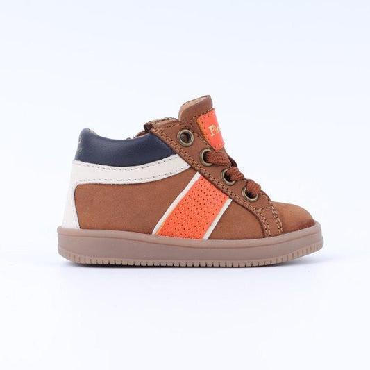 PINOCCHIO F1075 Camel Marine Bottillons Chaussures Hautes