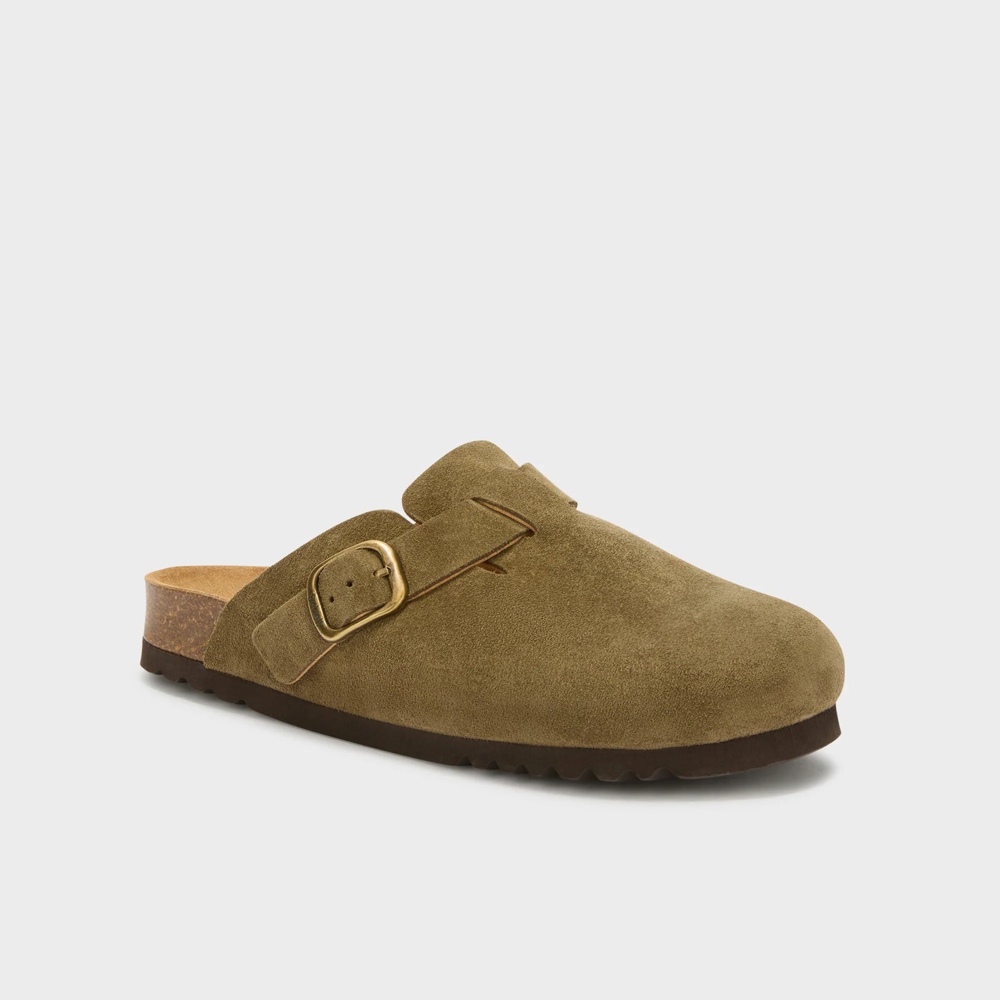 SCHOLL FAE Kaki Sandales Nu-Pieds