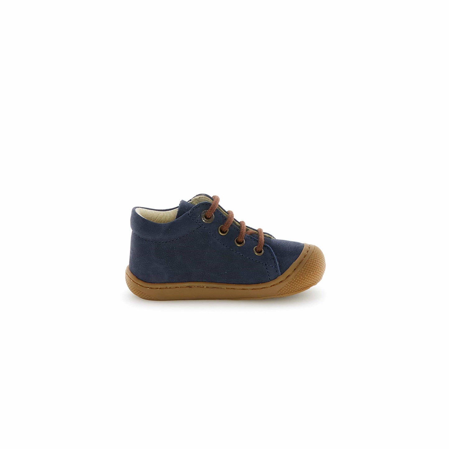 Pré marche NATURINO COCOON Navy Dark Brown bottillons