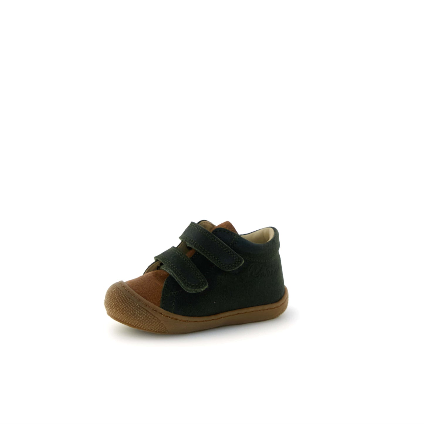 NATURINO COCOON Velcro Forest Cuoio bottillons Premiers Pas