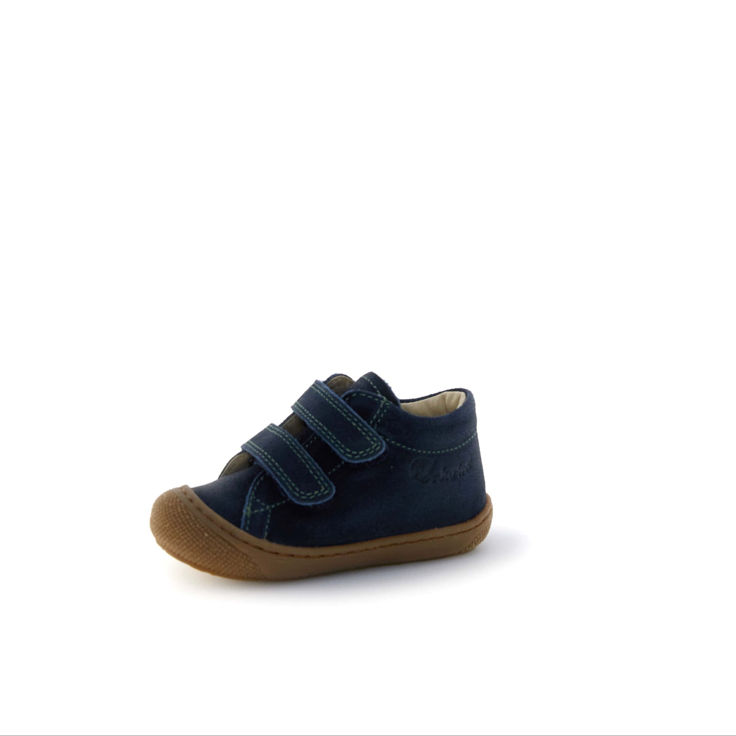 NATURINO COCOON Velcro Navy Olive bottillons Premiers Pas
