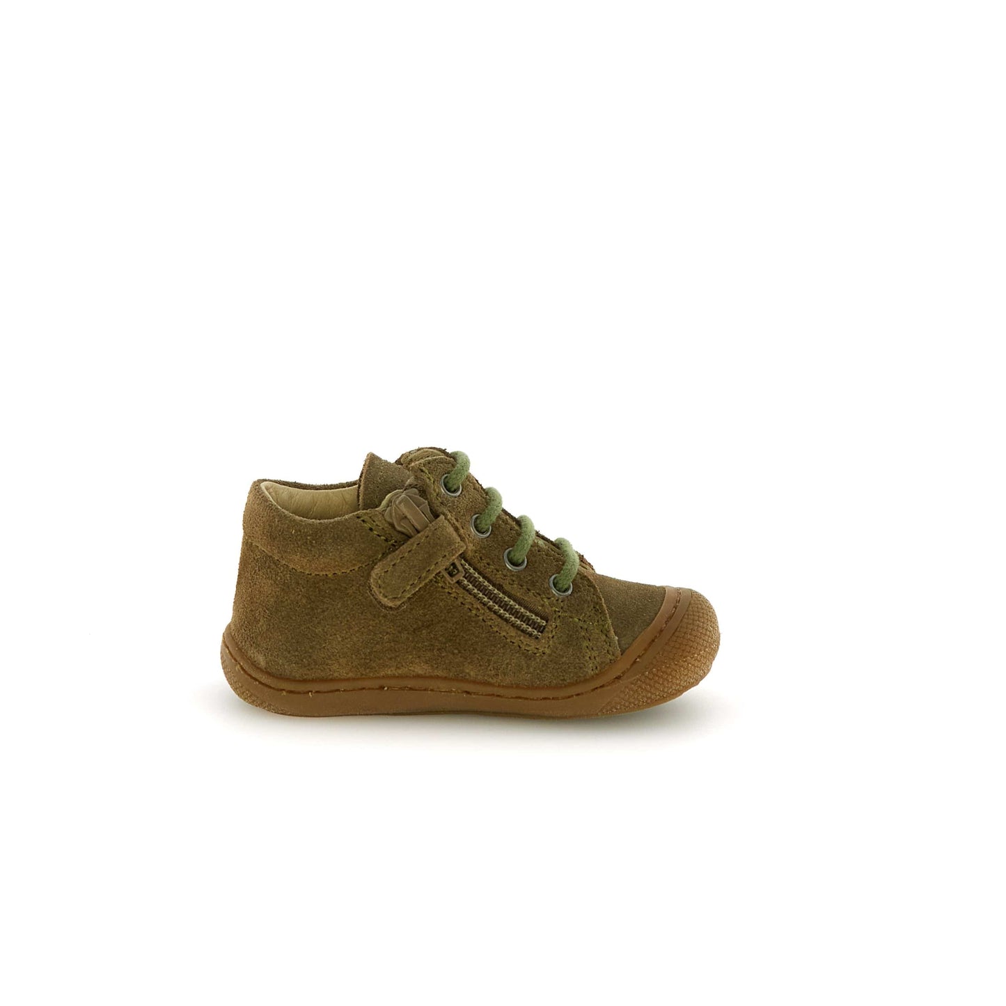 Pré marche 20 NATURINO COCOON ZIP Light Brown militare bottillons Premiers Pas 8053477696322