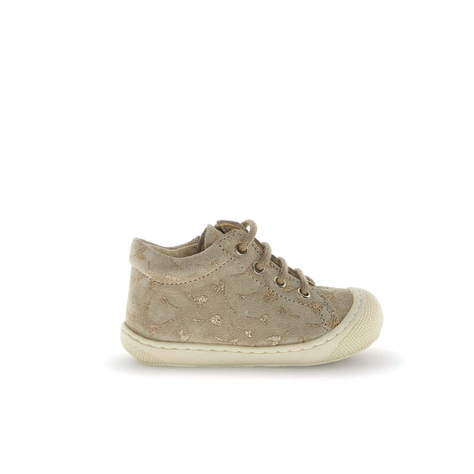 NATURINO COCOON zip Flower Heart Beige bottillons