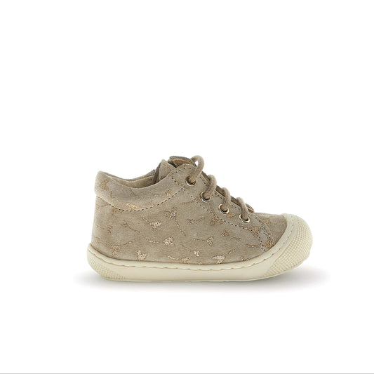 NATURINO COCOON zip Flower Heart Beige bottillons
