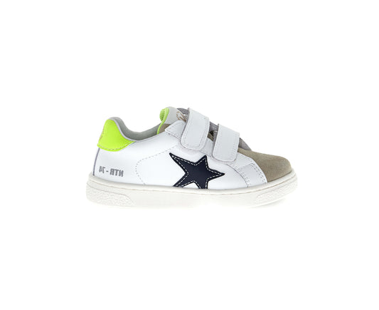 NATURINO PINN Beige white Navy chaussures Basses Baskets