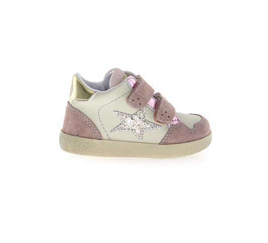 FALCOTTO ALNOITE High VL Glitter Rose Milk Chaussures hautes Bottillons