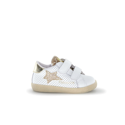 FALCOTTO ALNOITE VL Glitter White Chaussures Basses Baskets
