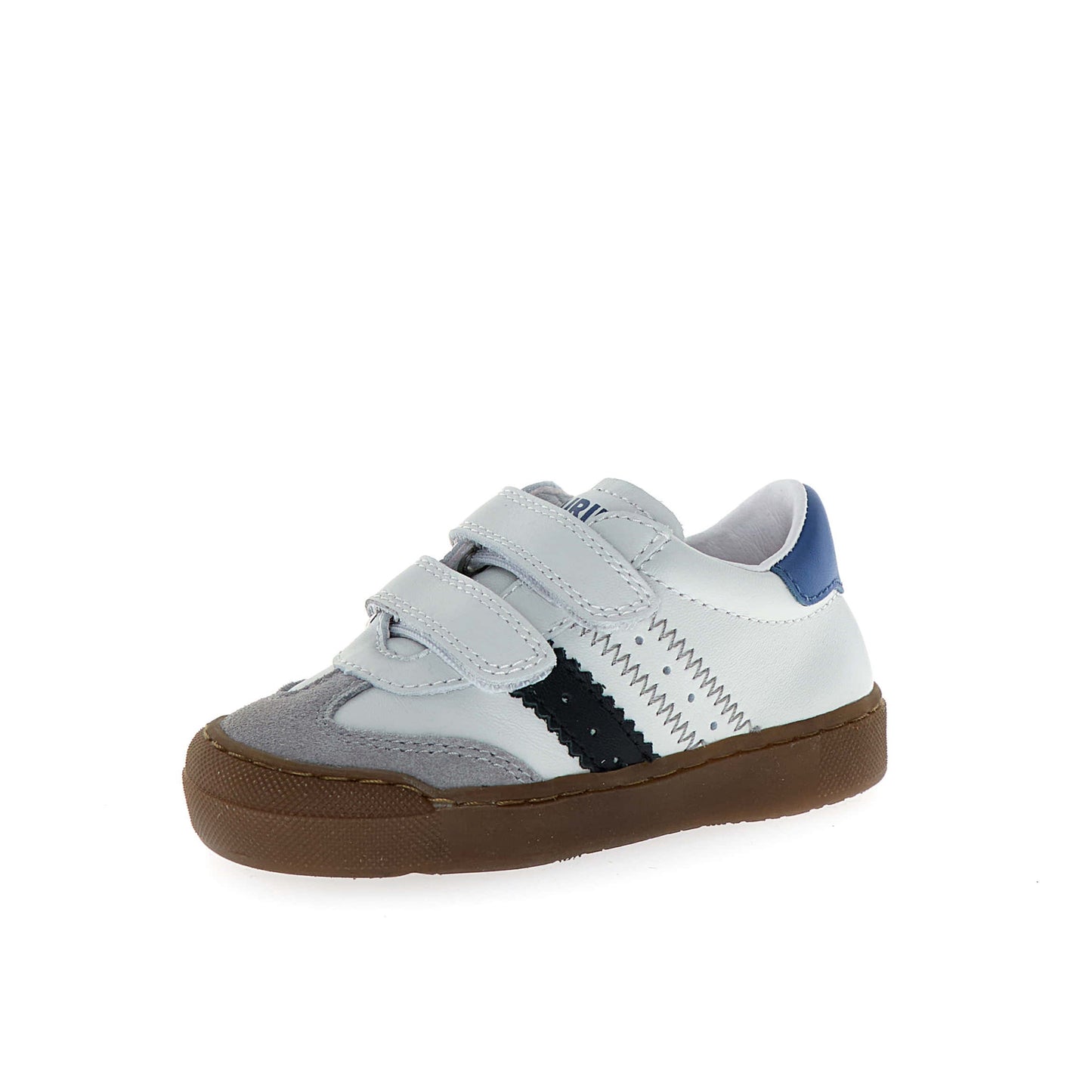 NATURINO RIBY VL Grey White Black chaussures Basses Baskets