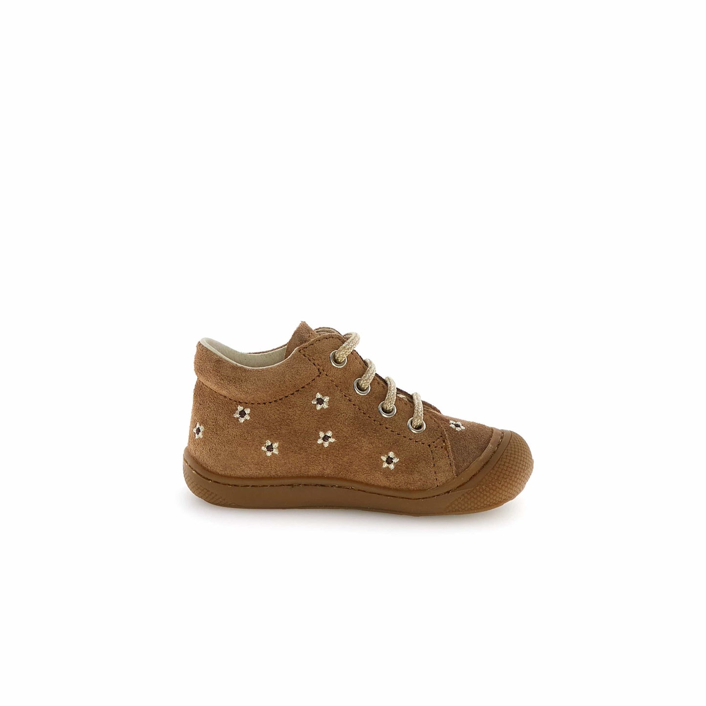 Chaussures Hautes/Botillons NATURINO COCOON Daisies Brown Platinium chaussures bottillons 1ers Pas