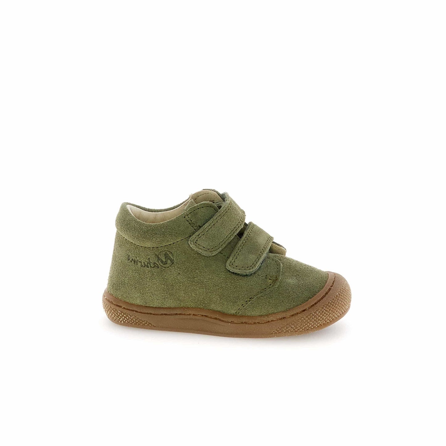 Chaussures Hautes/Botillons NATURINO COCOON WIDE VL Suède Militare bottillons