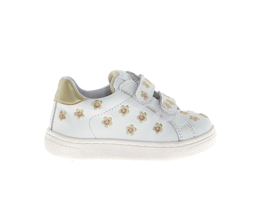 Chaussures Basses/Baskets/Sneakers NATURINO PHARDY VL daisies white platiium chaussures Basses Baskets