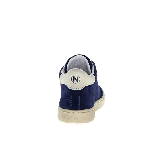 NATURINO RIBY High VL Navy Celeste Calf White Platinium Baskets