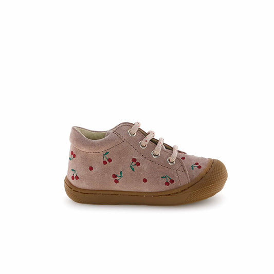 Pré marche NATURINO COCOON Cherry Rose bottillons
