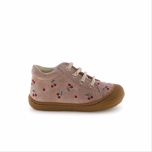 Pré marche NATURINO COCOON Cherry Rose bottillons