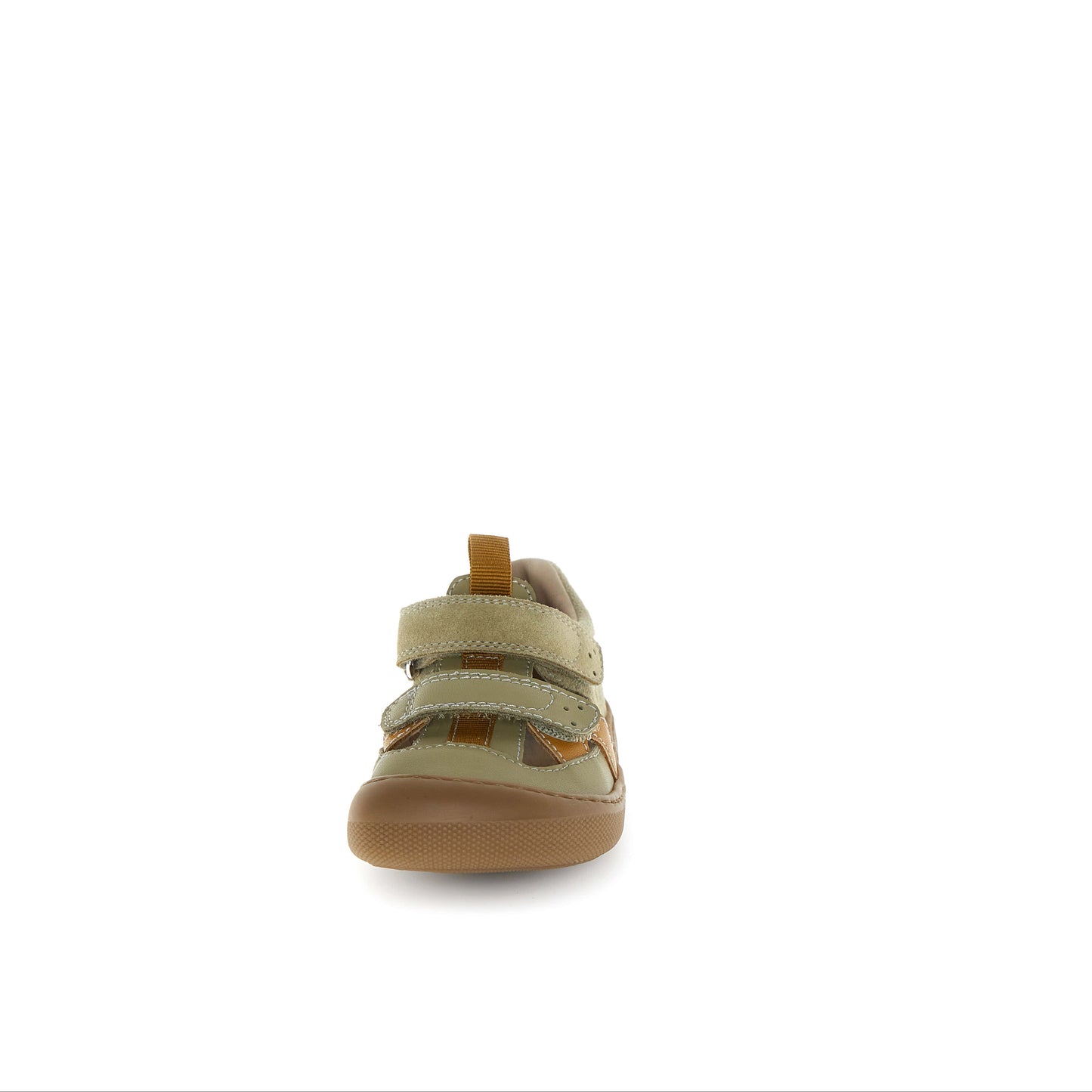 NATURINO JAFFO Vert Camel sandales Salomé barefoot