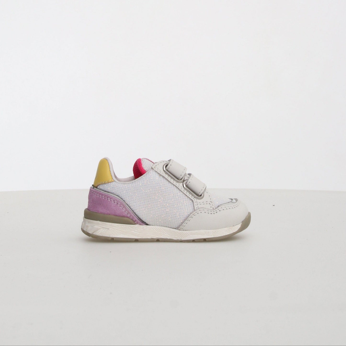 Chaussures Basses/Baskets/Sneakers FALCOTTO BELLE Blanc Lilas Baskets Cuir