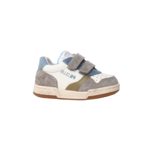 Chaussures Basses/Baskets/Sneakers FALCOTTO BOUNCE Grey White Baskets cuir