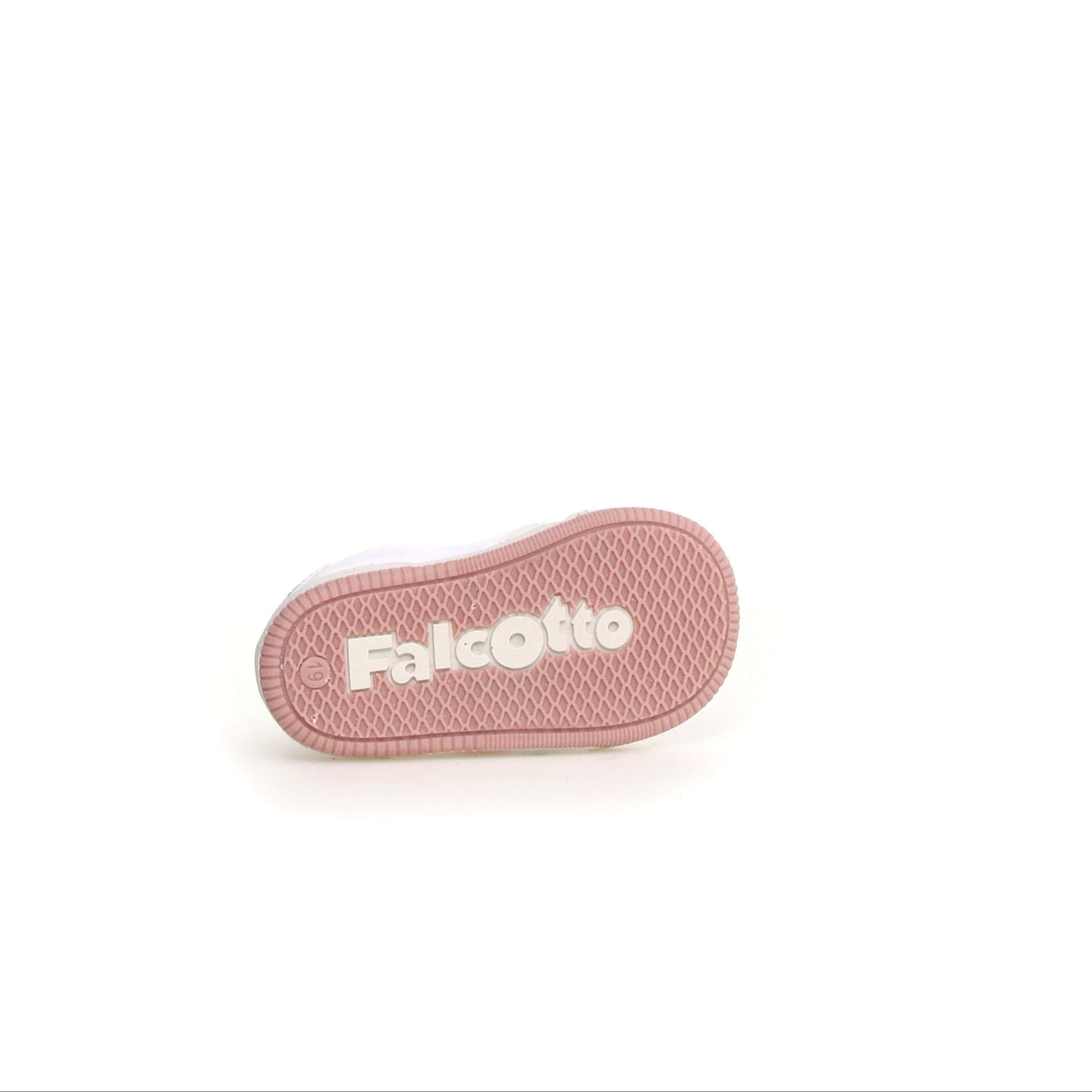 Chaussures Basses/Baskets/Sneakers FALCOTTO DASKY Nylon White Pink Baskets Cuir