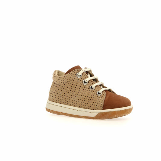 Chaussures Hautes/Botillons FALCOTTO JAY ZIP Perf Brown and Jay Chaussures Hautes Bottillons