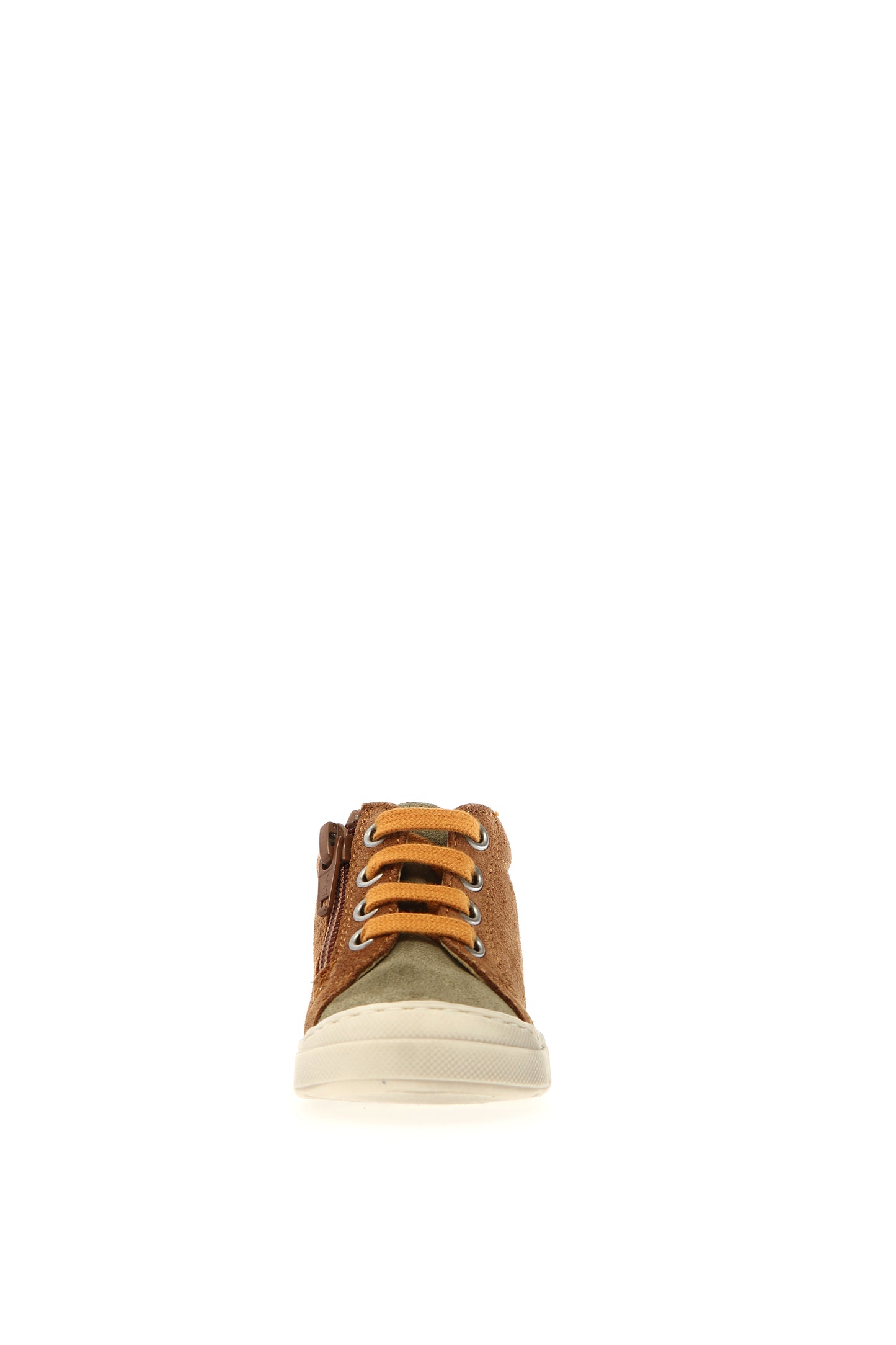 FALCOTTO SNOPES ZIP Militare Brown Chaussures Hautes Bottillons