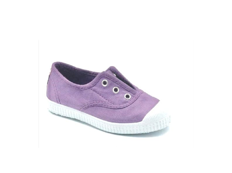 Toiles/Espadrilles CIENTA TOILE élastique 70777 lilas Toiles Espadrilles