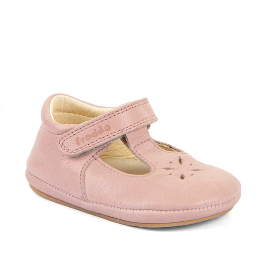 FRODDO G1140004 Pink Chaussons prémarche semi ouvert Barefoot