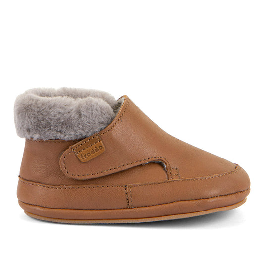 FRODDO G1160003 Furry Cognac Chaussons Premarche