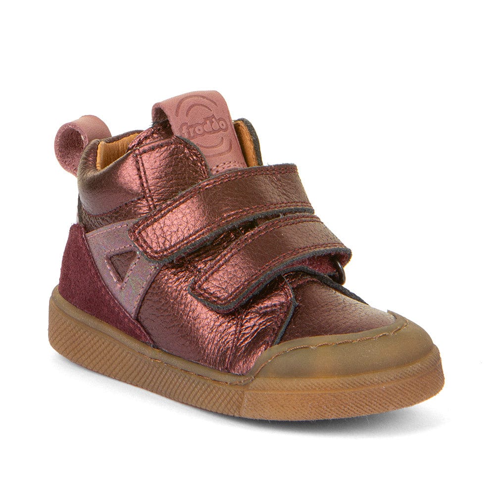 Chaussures Basses/Baskets/Sneakers 25 FRODDO g2110134 Bordeaux Rose bottillons tennis haut