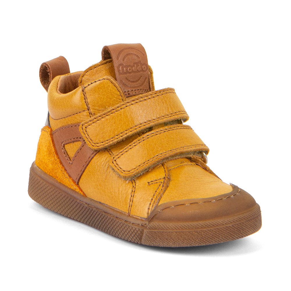 Chaussures Basses/Baskets/Sneakers FRODDO g2110134 Moutarde bottillons tennis haut