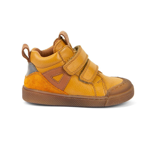 Chaussures Basses/Baskets/Sneakers FRODDO g2110134 Moutarde bottillons tennis haut