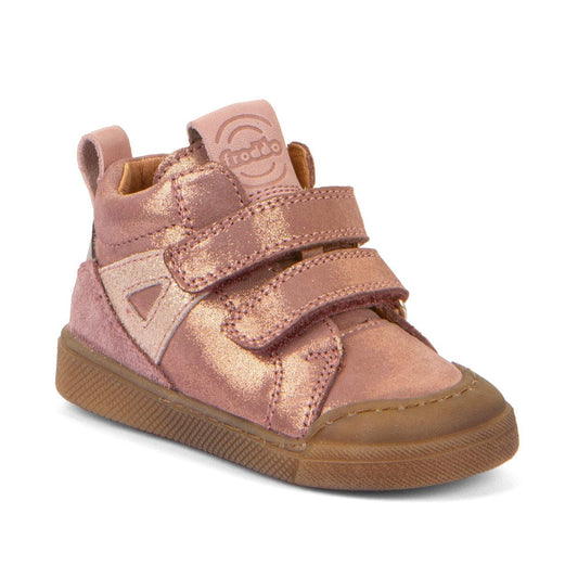 Chaussures Basses/Baskets/Sneakers FRODDO g2110134 Pink Gold bottillons tennis haut